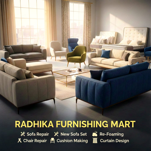 Cover photo of Radhika Furnishing Mart - Furniture Repair |Sofa Repair |Office Chair Repair |Affordable Sofa Repair Shop in New Delhi